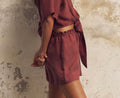 Ember Short Burgundy