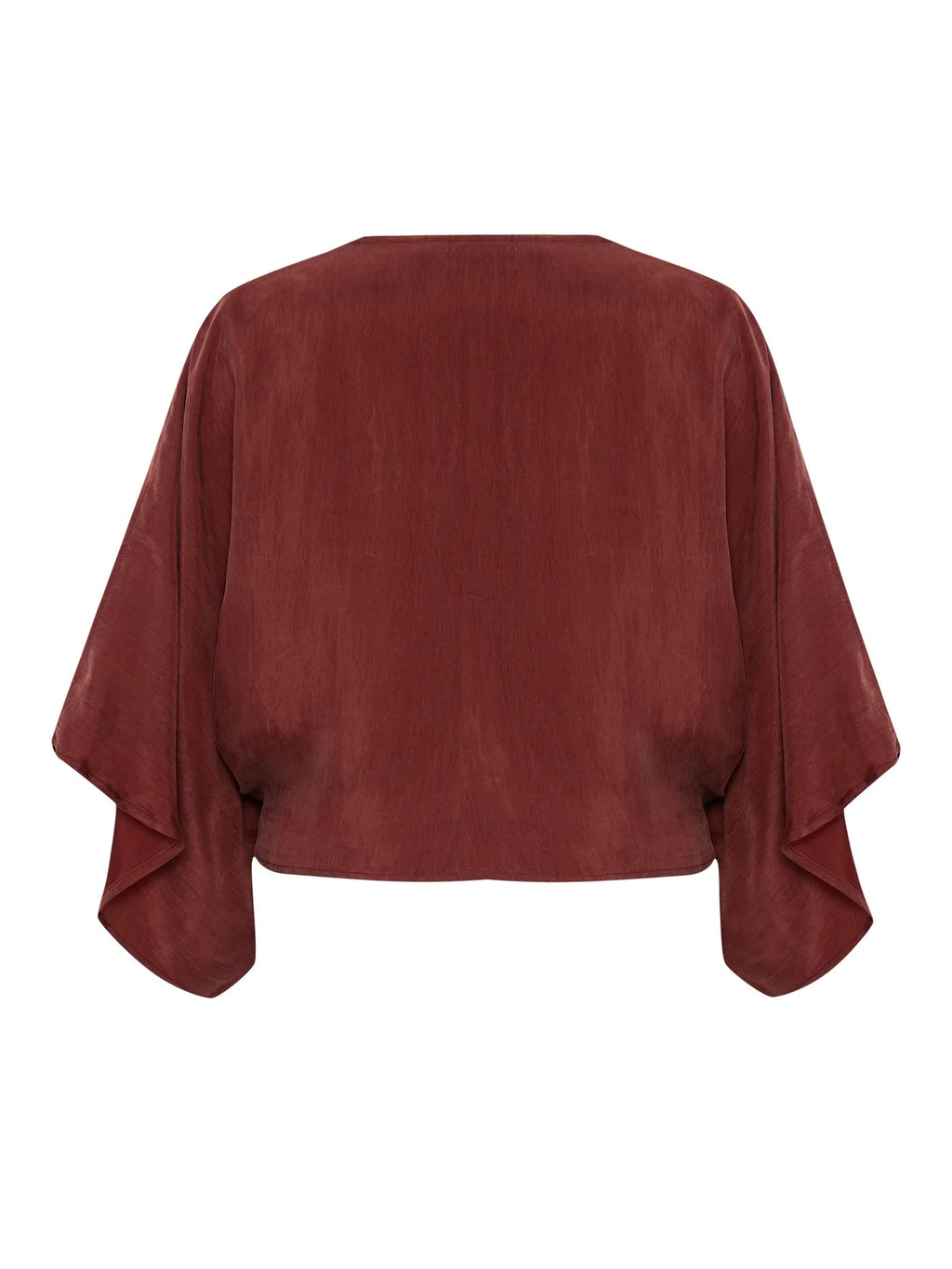 Drape Top Burgundy