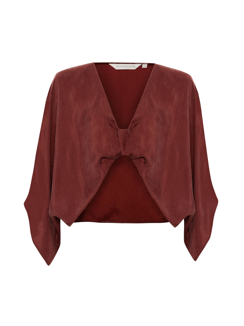 Drape Top Burgundy